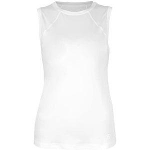 Sofibella Women's UV Colors Sleeveless Top - White