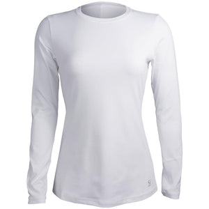 Sofibella Women's UV Colors Longsleeve Top - White