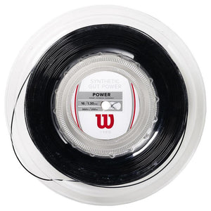 Wilson Synthetic Gut Power - 130 Black - String Reel