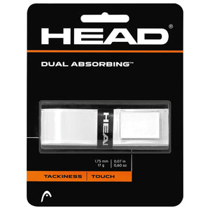 Head Dual Absorbing Replacement Grip - White