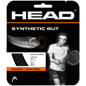 Head Synthetic Gut - Black - String Set