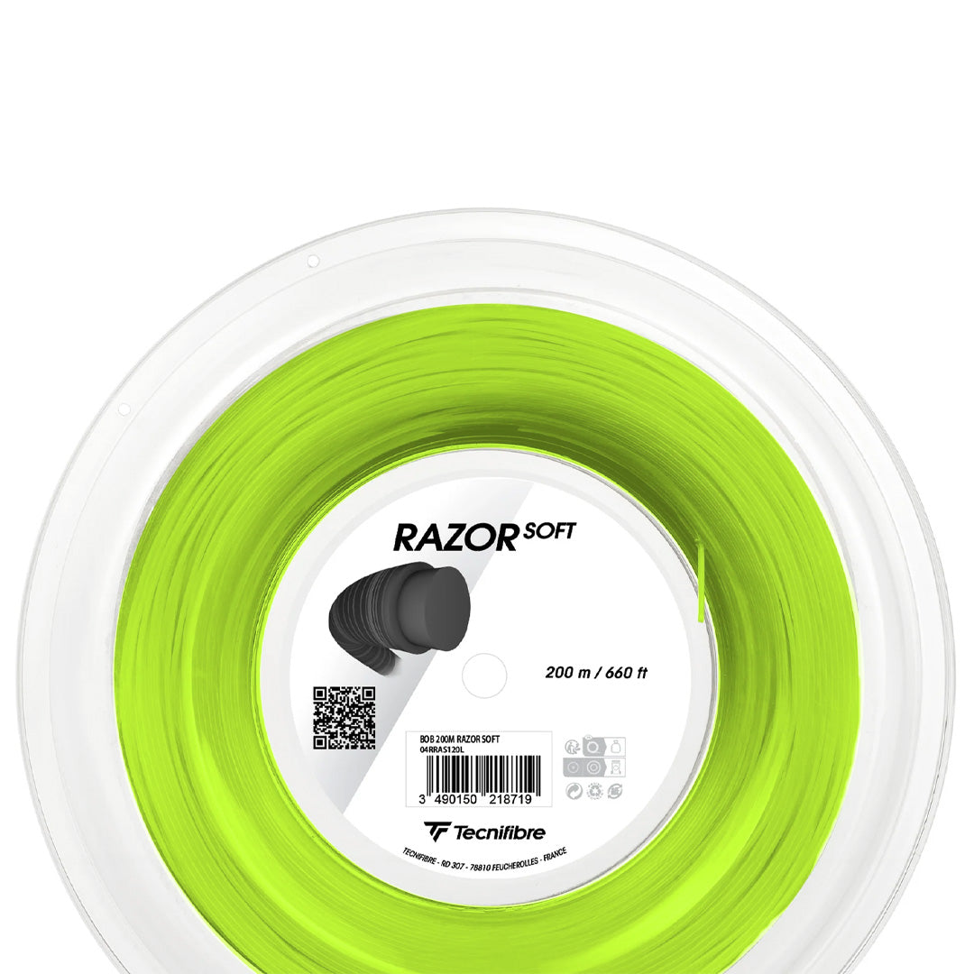 Tecnifibre Razor Soft - String Reel - Lime