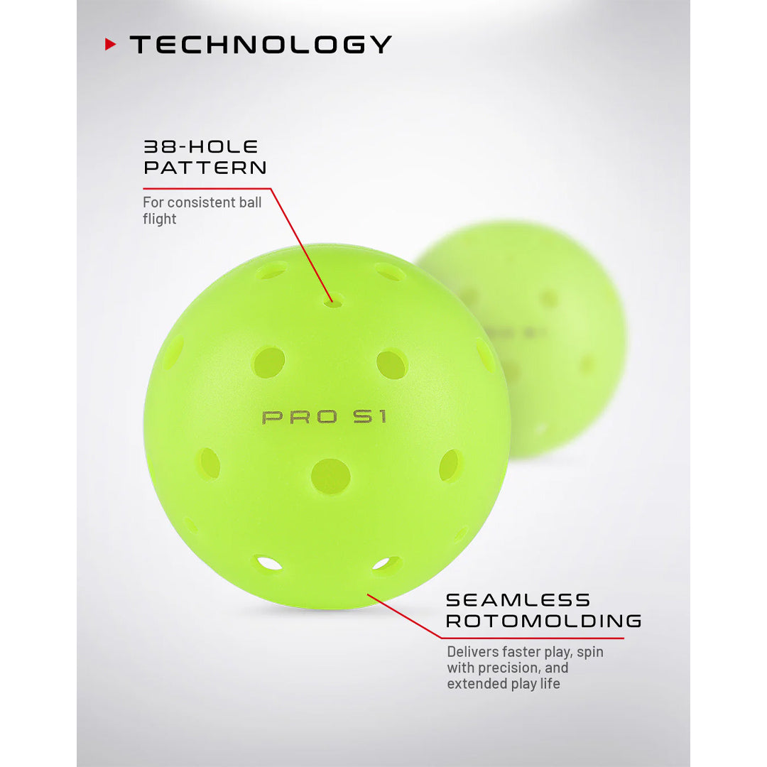Selkirk Pro S1 Outdoor Pickleball 4 Pack