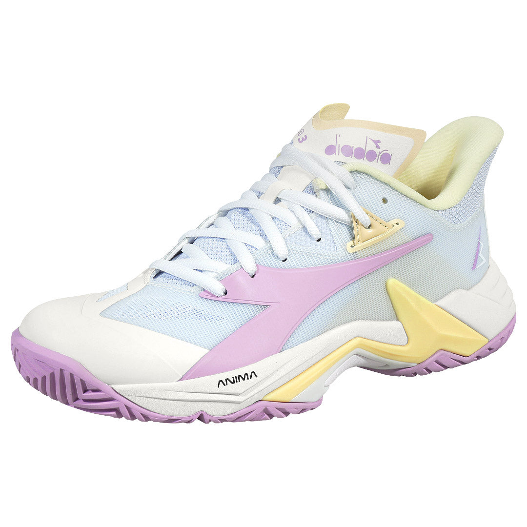 Diadora Women's B.Icon 3 - White/Orchid Bloom