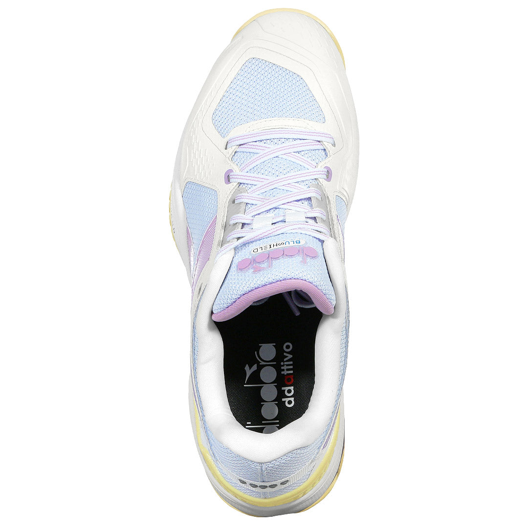 Diadora Women's Blueshield Torneo 3 - White/Orchid Bloom