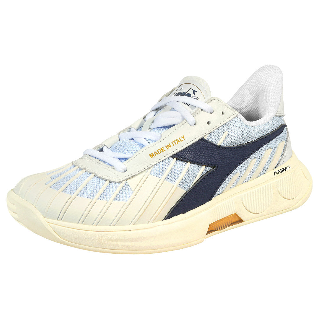 Diadora Women's B.Elite Star - White/Blue Corsair