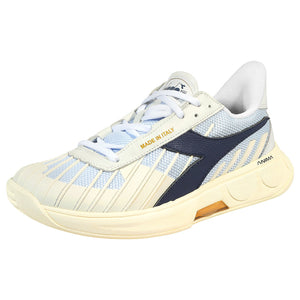 Diadora Women's B.Elite Star - White/Blue Corsair