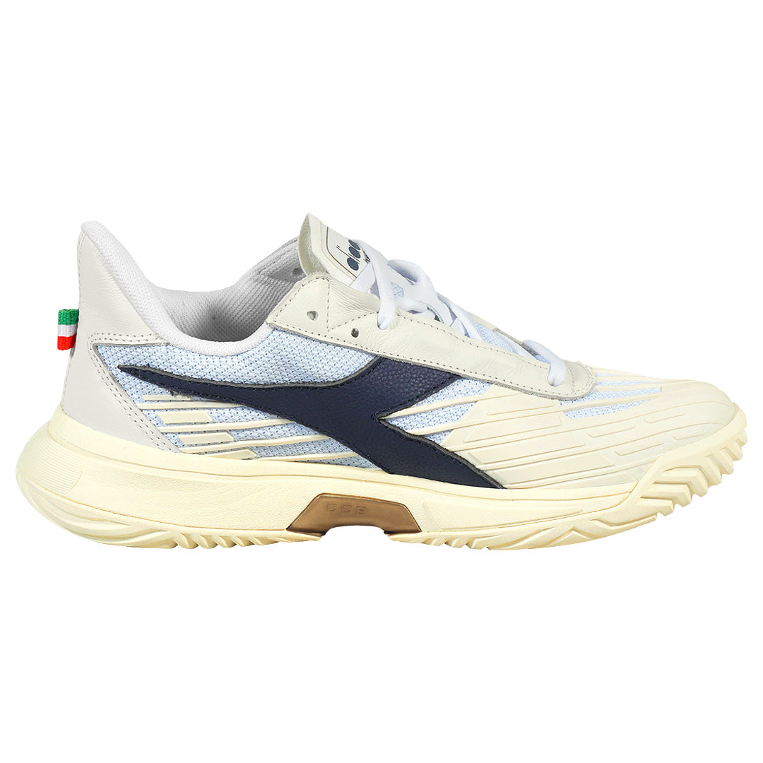 Diadora Women's B.Elite Star - White/Blue Corsair