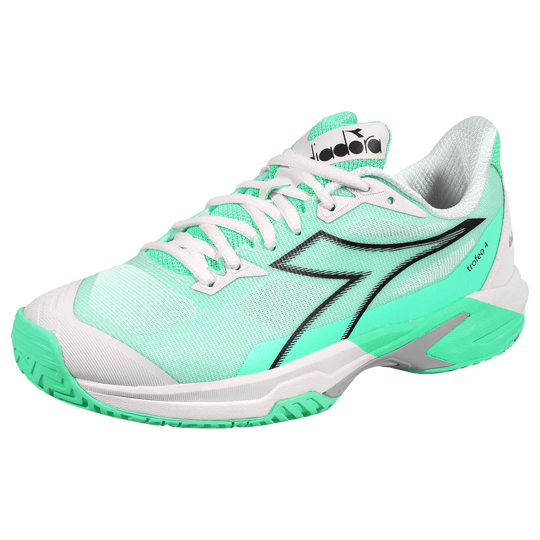 Diadora Women's Trofeo 4 - White/Cabbage
