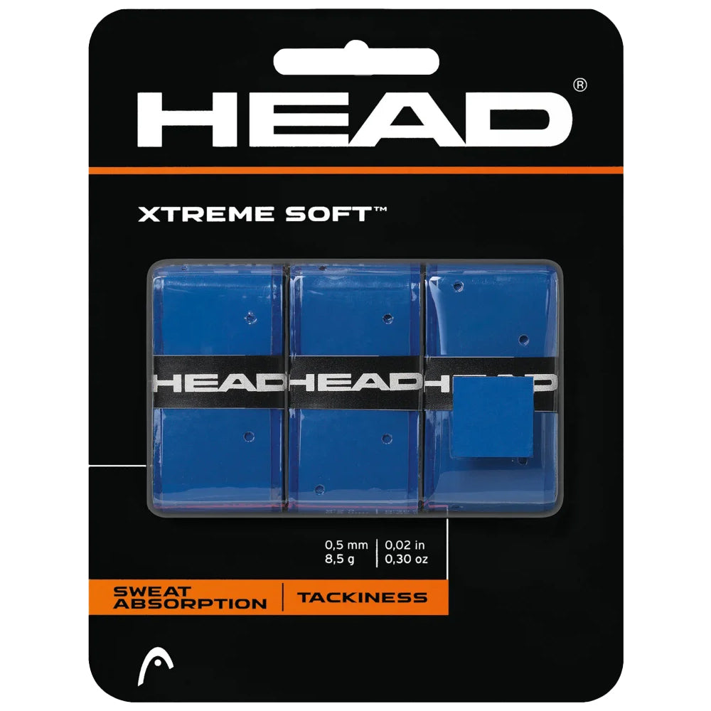 Head Xtreme Soft Overgrip - 3 Pack - Blue
