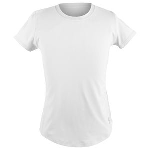 Sofibella Girls UV Colors New Short Sleeve Tee - White
