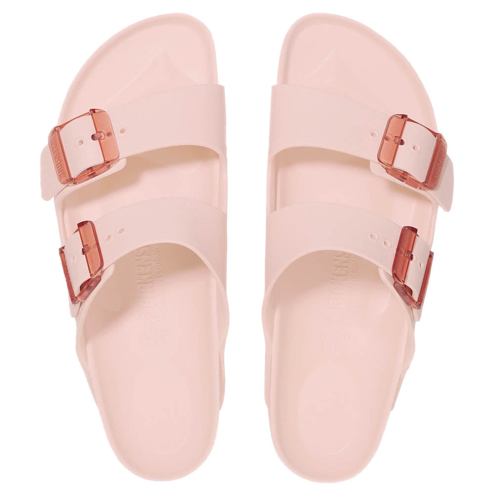 Birkenstock Unisex Arizona Stealth Buckle EVA - Narrow - Light Rose