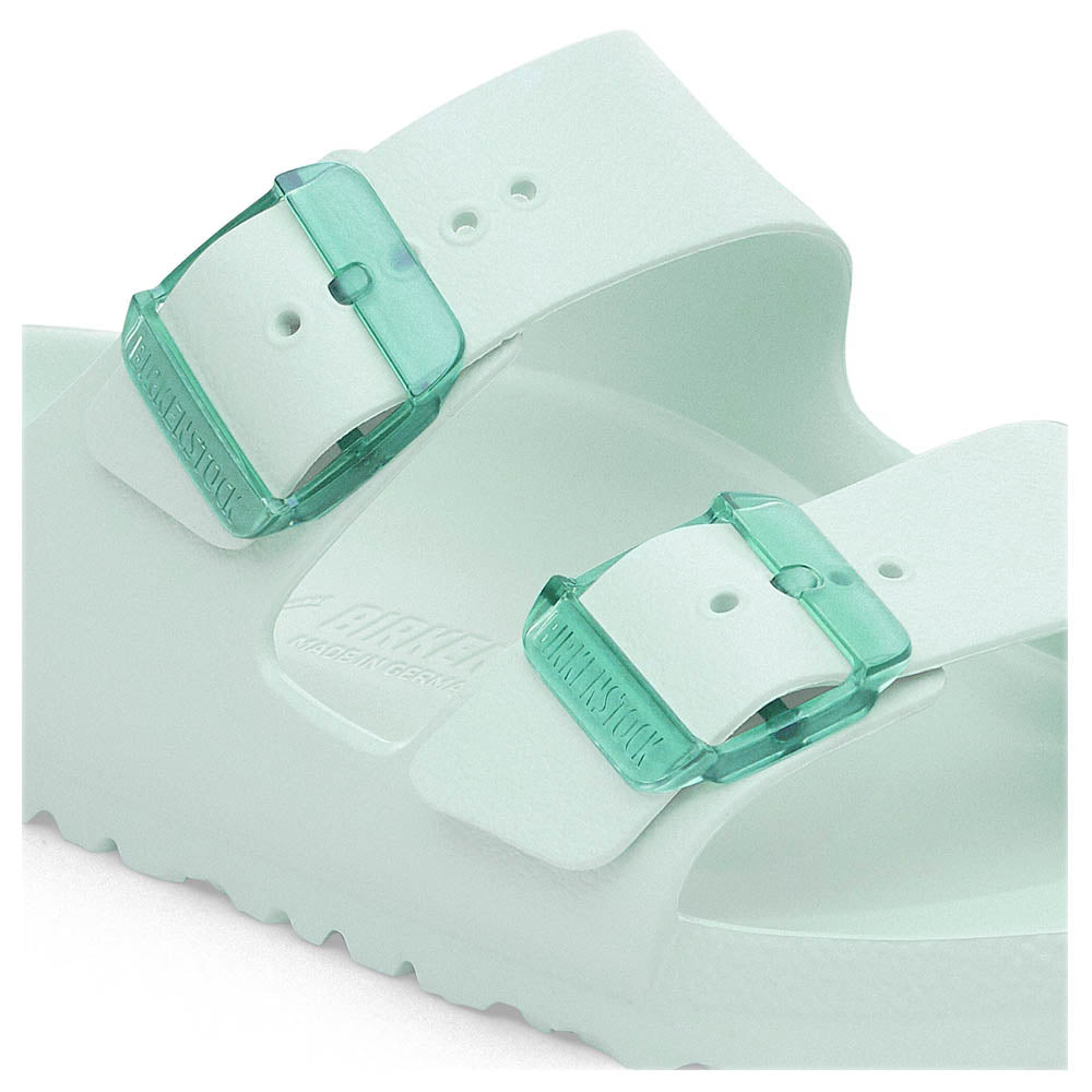 Birkenstock Unisex Arizona Stealth Buckle EVA - Narrow - Surf Green