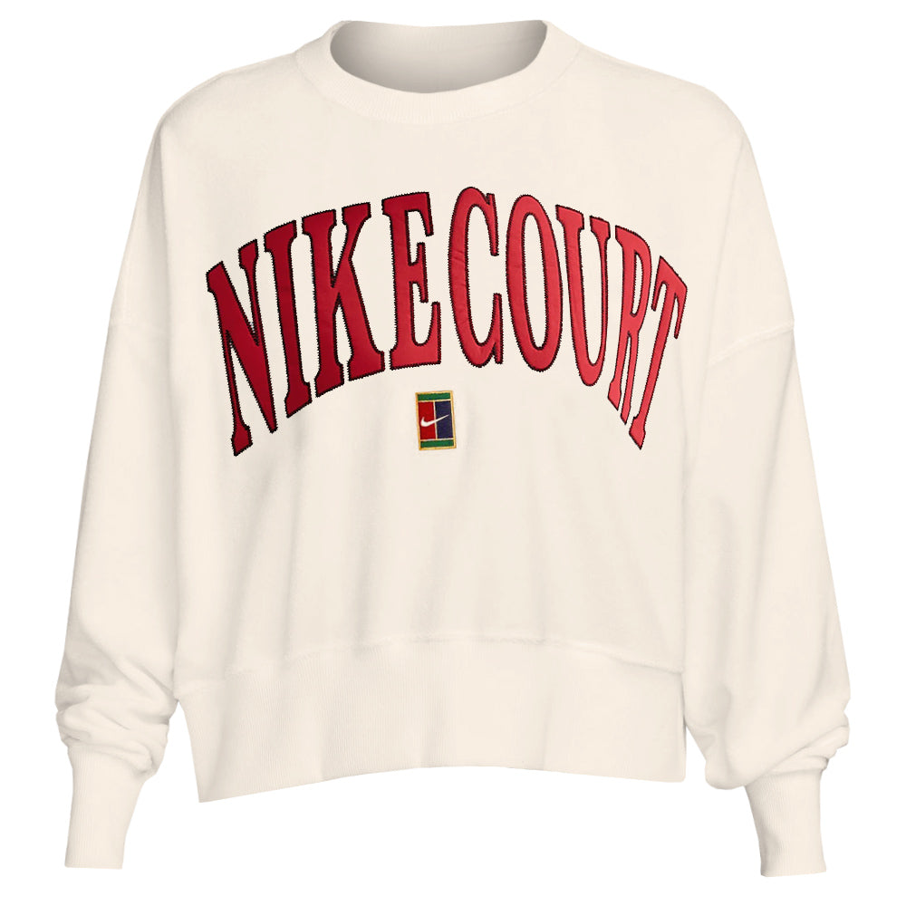 Nike Women's Heritage Crew Neck Sweatshirt Pale Ivory – Merchant