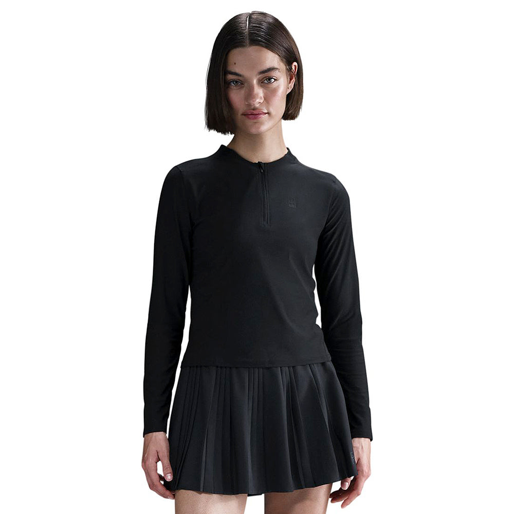 Nike Women's Advantage Mid-Layer Longsleeve - Black