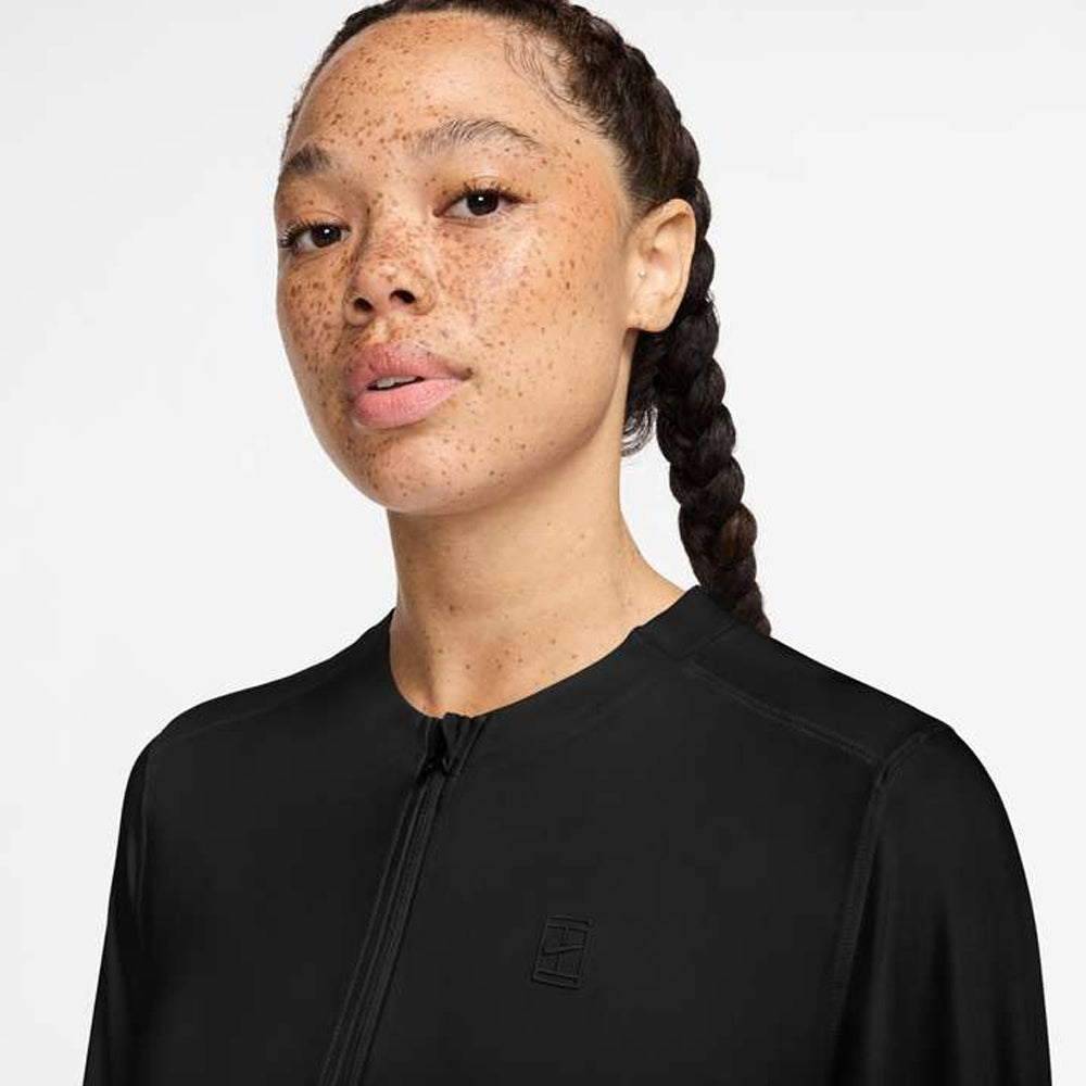 Nike Women's Advantage Mid-Layer Longsleeve - Black