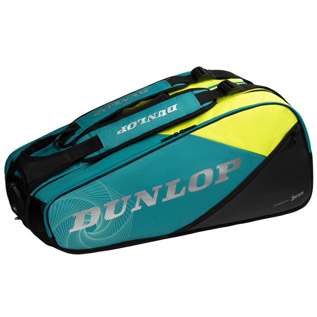 Dunlop SX Performance 12 Pack - Teal/Yellow