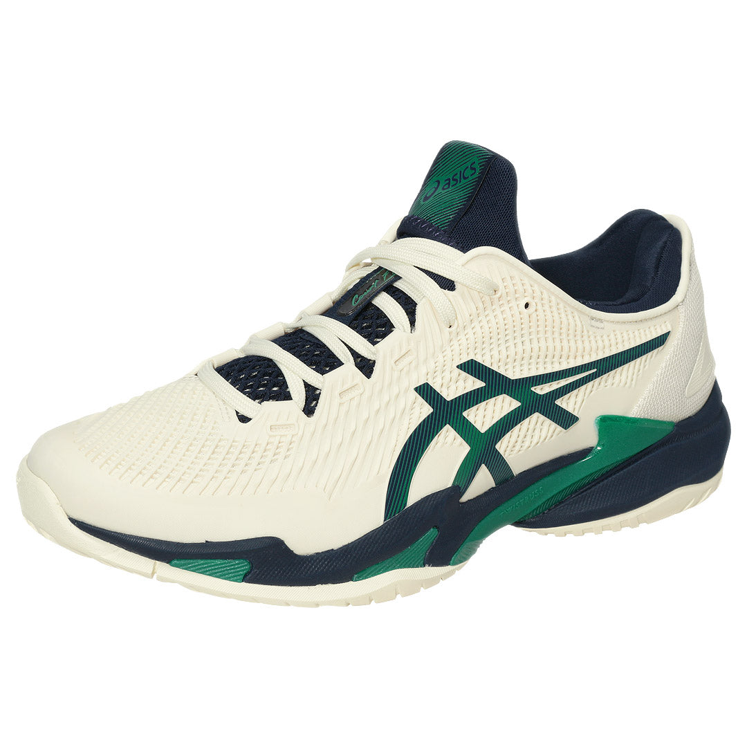 Asics Men's Court FF 3 - Cream/Jasper Green – Merchant of Tennis