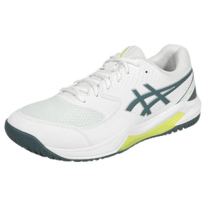 Asics Men's Gel-Dedicate 8 - 2E Width - White/Ironclad