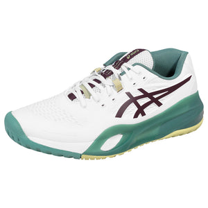 Asics Men's Gel-Resolution X - White/Dark Aubergine