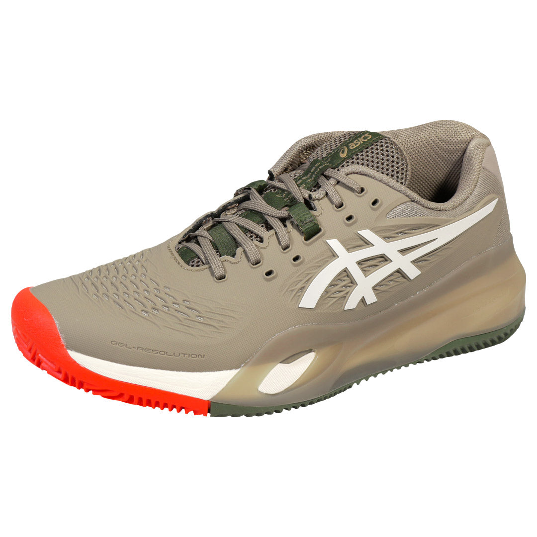 Asics Men's Gel-Resolution X - Greyish Purple/Nova Orange