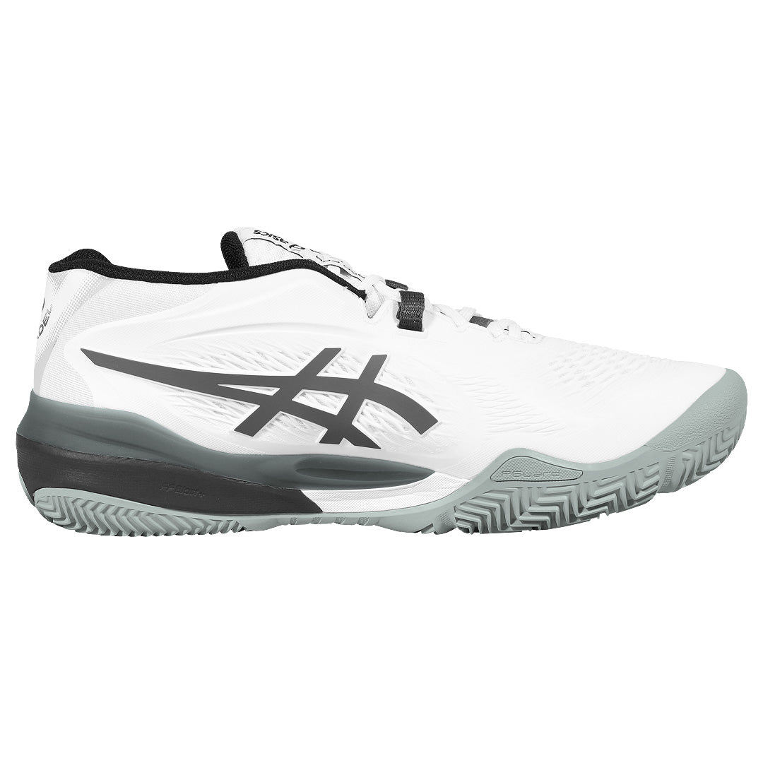Asics Men's Gel-Resolution X - Padel - White/Steel Grey