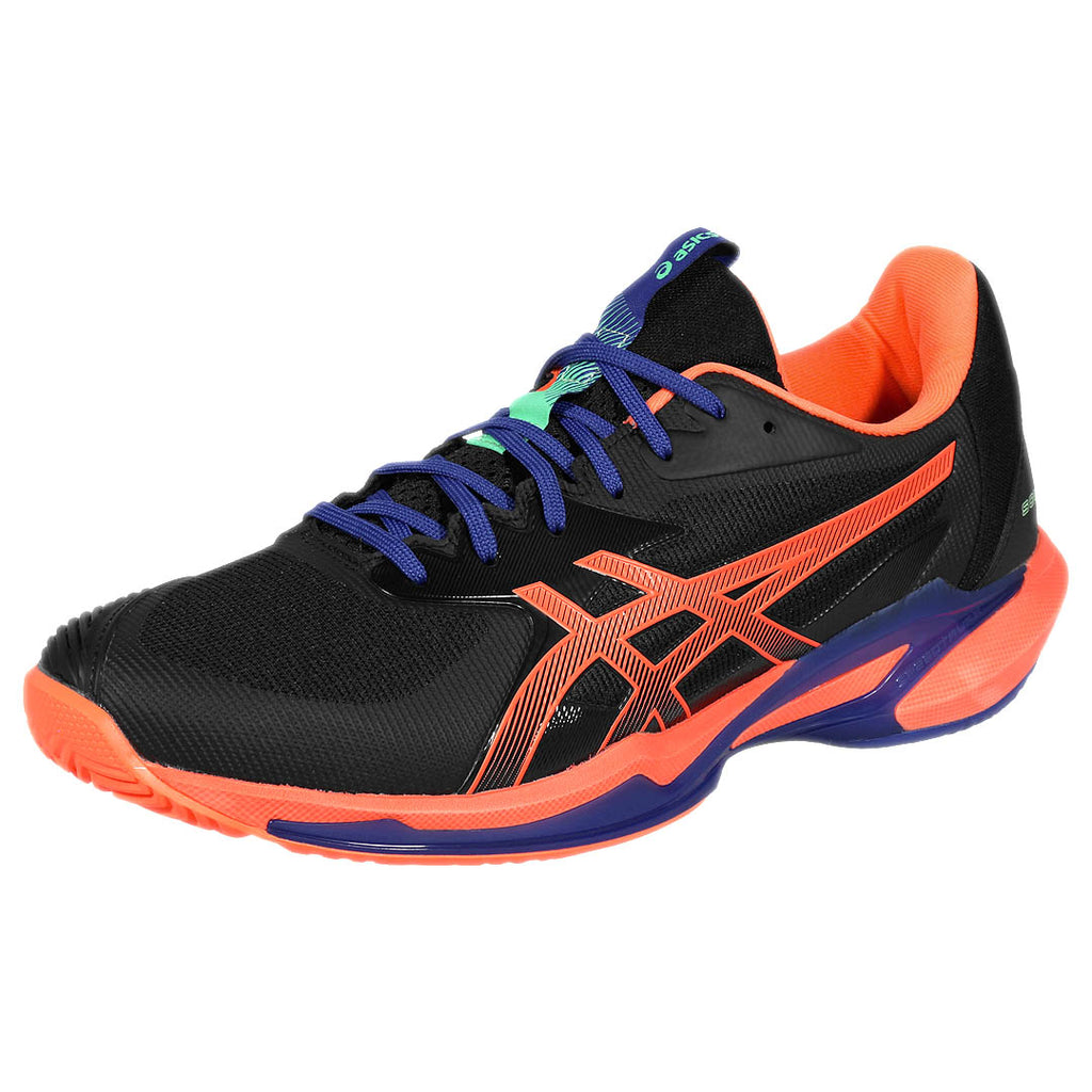 Asics Men's Solution Speed FF 3 - Padel - Black/Vivid Coral