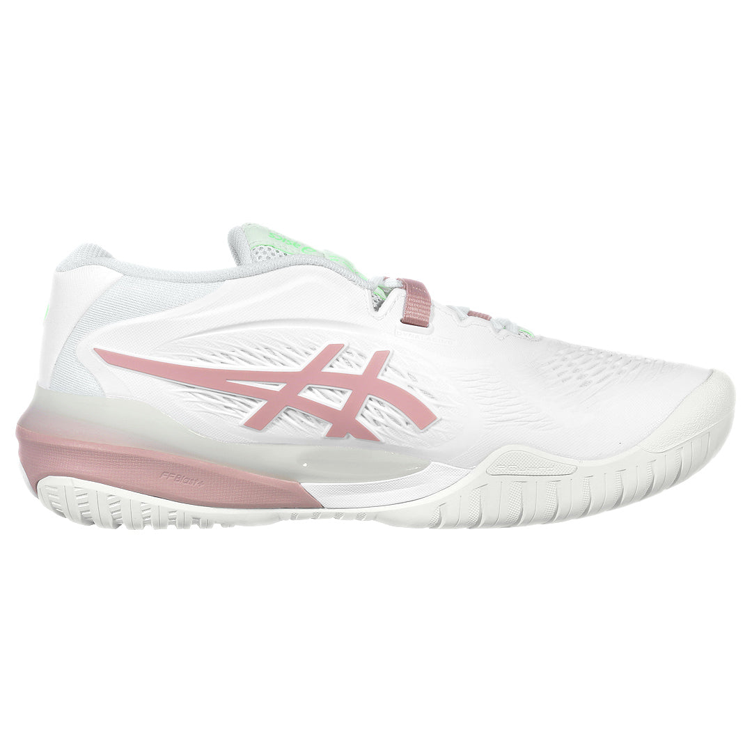 Asics Women's Gel-Resolution X - D Width - White/Morganite