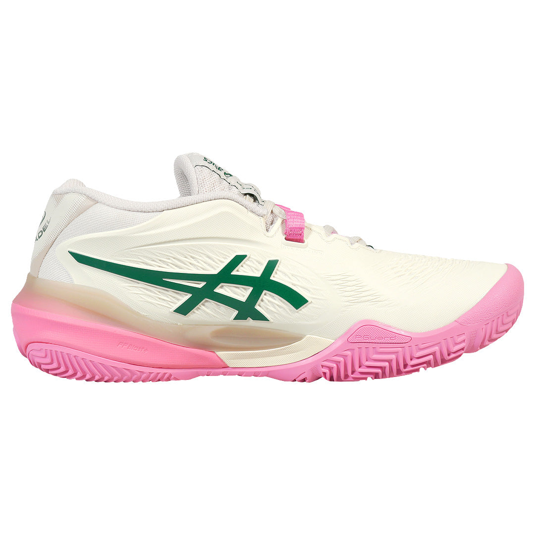 Asics Women's Gel-Resolution X - Padel - Soft Oat/Jewel Green