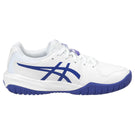 Asics Junior Gel-Resolution X GS - White/Dark Cobalt