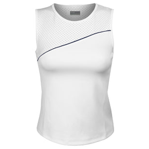 Lija Women's The One To Beat Sporty Tank - White
