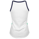 Sofibella Women's Green Spirit Tank - White