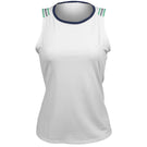 Sofibella Women's Green Spirit Tank - White