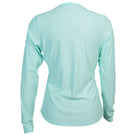 Sofibella Women's UV Colors Staples Mesh Long Sleeve - Blue Light