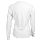Sofibella Women's UV Colors Staples Mesh Long Sleeve - White
