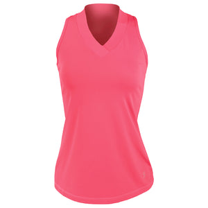 Sofibella Women's UV Colors Athletic Racerback Tank - Amore