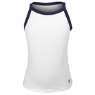 Sofibella Girls Green Spirit Courtside Tank - White