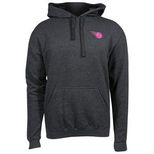 Merchant of Tennis Unisex Grunge Court Hoodie - Dark Grey