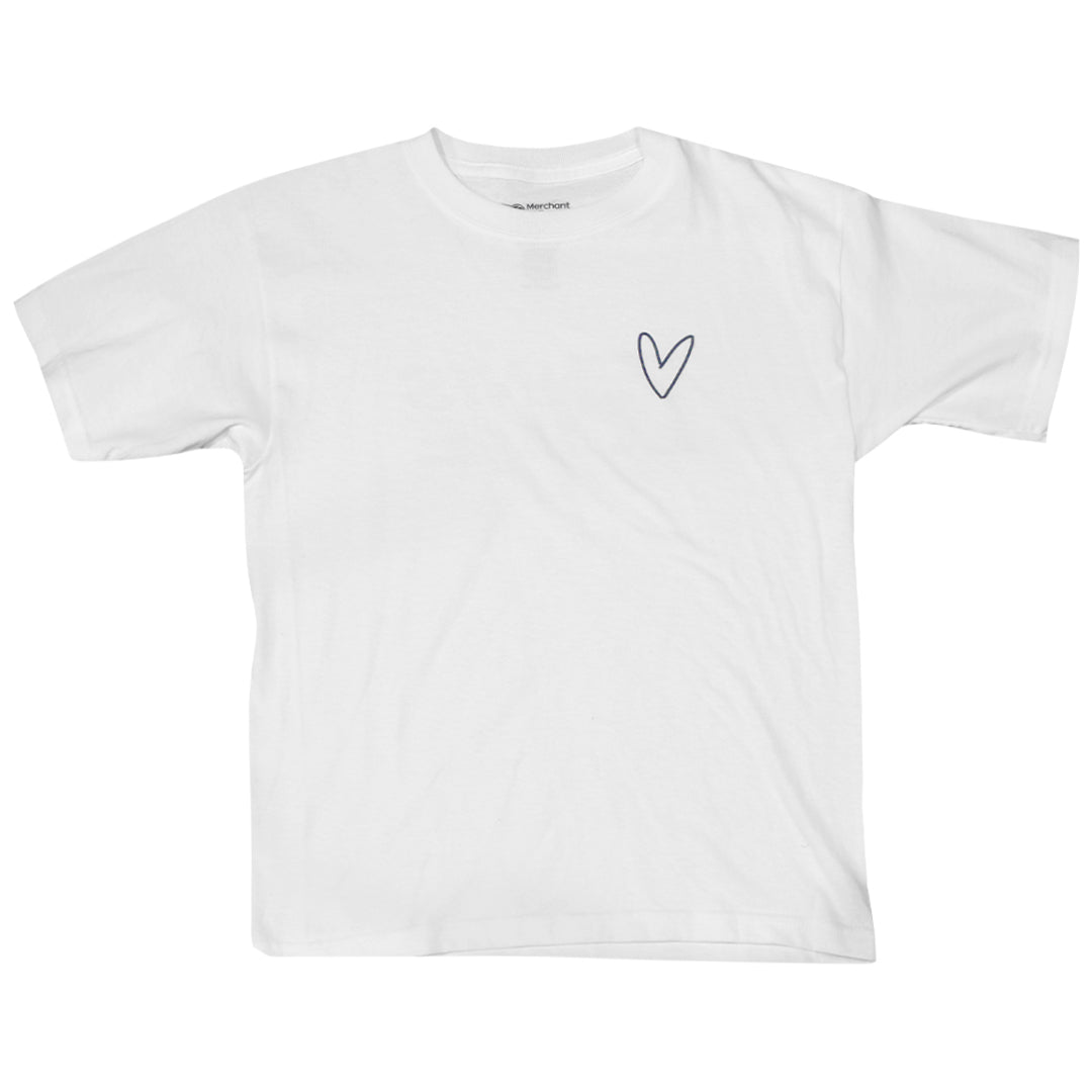 NBO Toronto Junior Tennis Love Tee - White