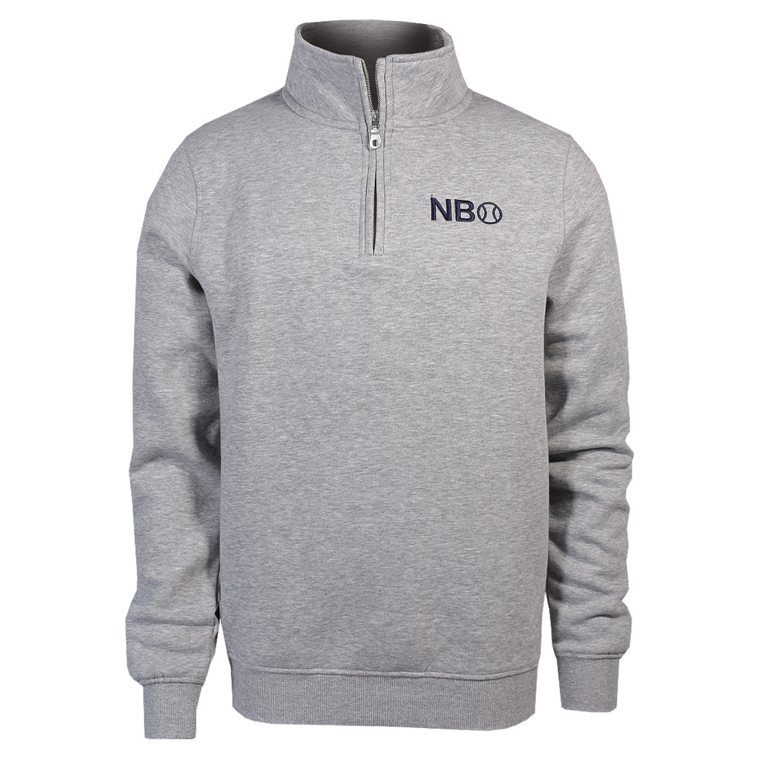 NBO Toronto Premium 1/4 Zip Sweatshirt - Grey