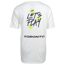 NBO Toronto Unisex Lets Play Tee - White