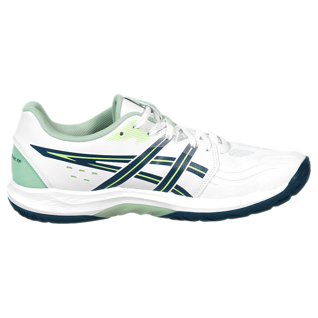 Asics Men's Powerbreak FF - White/Tranquil Teal – Merchant of Tennis