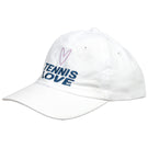 NBO Toronto Youth Tennis Love Hat - White