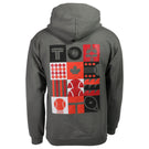 Merchant of Tennis TO Collage Hoodie - Charcoal
