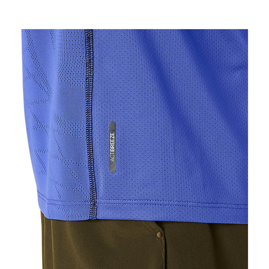 Asics Men's Match Actibreeze Shirt - Dark Cobalt