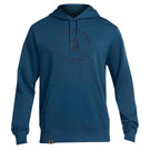 Nike Men Heritage Fleece Hoodie - Blue Force