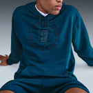 Nike Men Heritage Fleece Hoodie - Blue Force