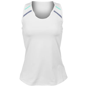 Sofibella Women's Perfect Storm Baseline Tank - White