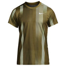 Nike Men's Victory Print Shirt - Olive Flak