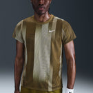 Nike Men's Victory Print Shirt - Olive Flak